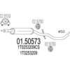 MTS 01.50573 Middle Silencer